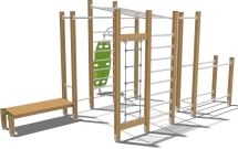 Детский спортивный комплекс Циркон СРО104.00.1 для улицы Детский спортивный комплекс Циркон СРО104.00.1 для улицы