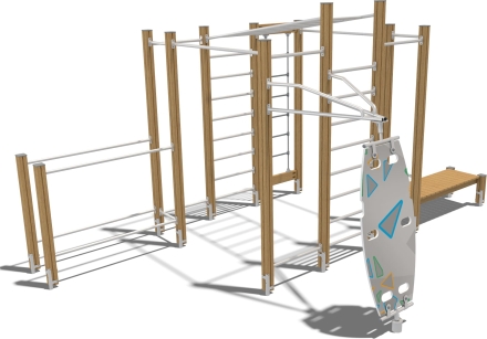 Детский спортивный комплекс Циркон СРО104.00.1 для улицы, фото 5