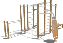 Детский спортивный комплекс Циркон СРО104.00.1 для улицы Детский спортивный комплекс Циркон СРО104.00.1 для улицы