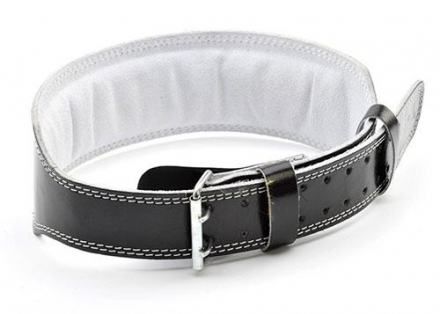 ADGB-12236  Пояс тяжелоатлетический (кожа) Leeather Lumbar Belt , фото 1