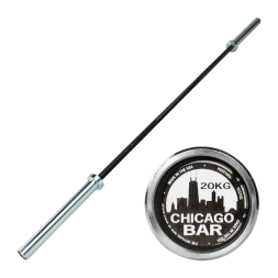 Гриф олмпийский с двойными марками 220 см BODY-SOLID CHICAGO, фото 3