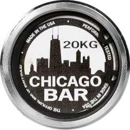 Гриф олмпийский с двойными марками 220 см BODY-SOLID CHICAGO, фото 5
