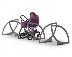 Парковка для колясок и велосипедов Крылья, фото 2 Парковка для колясок и велосипедов Крылья, фото 2