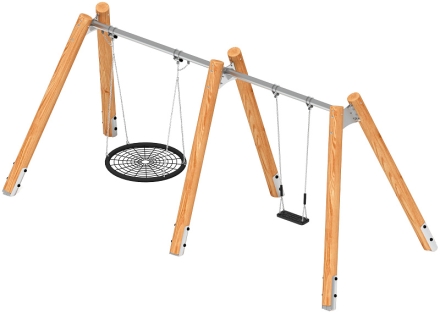 Качели (Лиственница) ИО 12.Р.05.03.01-Л.И1, фото 1