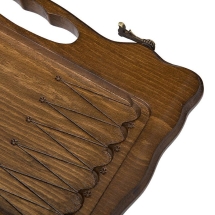 Нарды резные "Корона" с ручкой 30, Haleyan Нарды резные "Корона" с ручкой 30, Haleyan