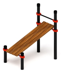 Воркаут 108 красный ВТ 12.13-01, фото 2 Воркаут 108 красный ВТ 12.13-01, фото 2