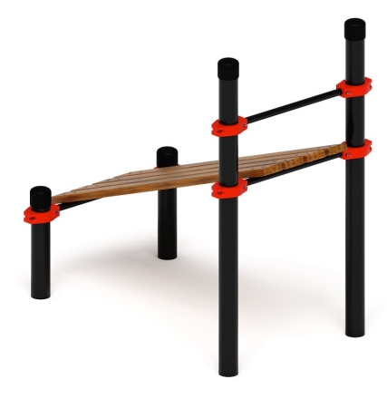 Воркаут 108 красный ВТ 12.13-01, фото 4