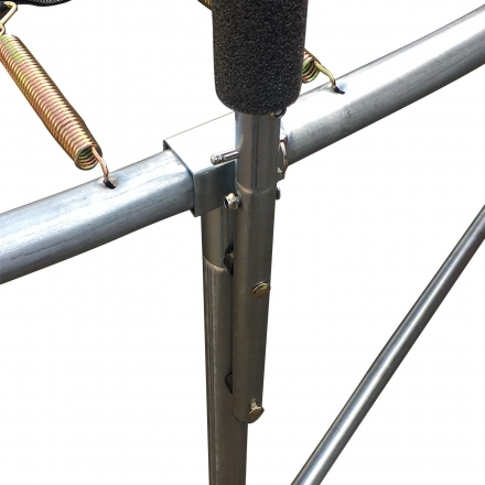 Батут DFC JUMP 8ft складной, с сеткой, зелёный, фото 7