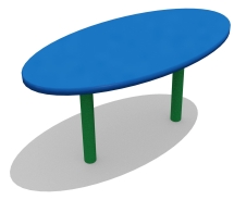 Песочный столик 02012.21 для детской площадки Песочный столик 02012.21 для детской площадки