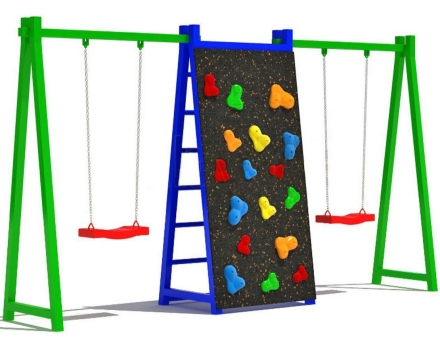 Детские качели Спорт 3.1 для детской площадки, фото 1