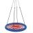 Качели-гнездо Rosette армированного каната со стойками Гнездо 120 см для детской площадки
