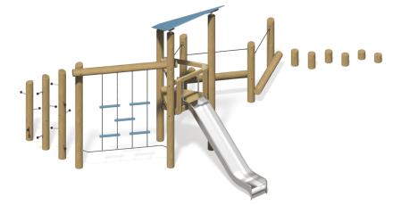 Игровой комплекс Эко ИК-243 для детской площадки, фото 1