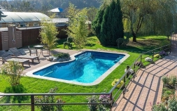 Бассейн 7,1х3,6х1,3-1,8м. Маттерхорн Marshall Pools (чаша), фото 2 Бассейн 7,1х3,6х1,3-1,8м. Маттерхорн Marshall Pools (чаша), фото 2