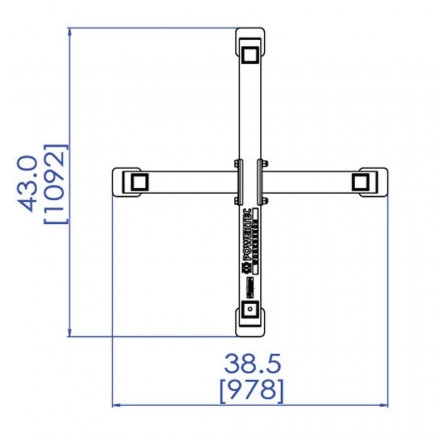 Стойка для хранения аксессуаров тренажеров Powertec WB-ASR10, фото 10