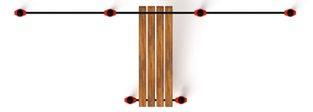 Воркаут 89 красный ВТ 11.14-01, фото 5