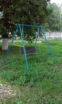 Качели двухместные на цепях Качели двухместные на цепях