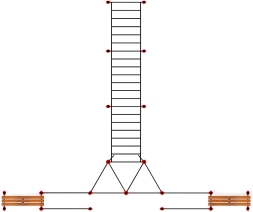 Воркаут ЛОВ 108 красный ВТ 102.25-01, фото 5