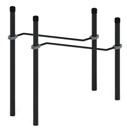 Воркаут ЛОВ 108 серый ВТ 102.03-03, фото 3