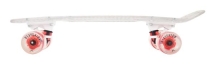 Скейтборд прозрачный Playshion 22″ FS-PS002 со светящимися колесами Скейтборд прозрачный Playshion 22″ FS-PS002 со светящимися колесами