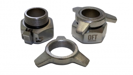 Замки для пауэрлифтинг грифа премиальные, фото 2