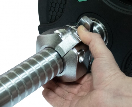 Замки для пауэрлифтинг грифа премиальные, фото 4