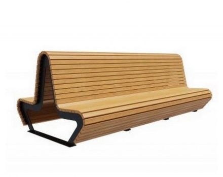 Скамейка TORUDA «Лондон» двухсторонняя 1,8м, фото 1