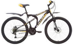 Велосипед Black One Totem Black/Yellow 20&quot;