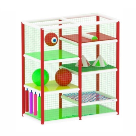 Детский игровой лабиринт «Кнопка» 2,8м² (2.35*1,2*2.5м), фото 1
