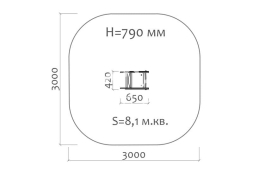 Качалка на пружине Ежик 04015.21 для детской площадки, фото 2 Качалка на пружине Ежик 04015.21 для детской площадки, фото 2
