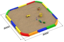 Песочница Арена для детской площадки