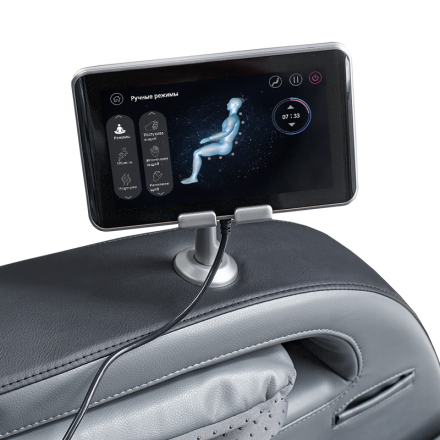 Массажное кресло Ergonova Organic Maxima XL Black, фото 8