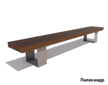 Скамейка садовая Ростов Сосна 2,5 м