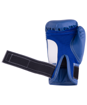 Перчатки боксерские, 8oz, к/з, синие Перчатки боксерские, 8oz, к/з, синие