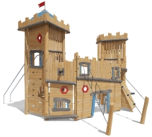 Игровой комплекс Эко 071208 для детской площадки Игровой комплекс Эко 071208 для детской площадки