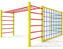 Уличный спортивный комплекс Актив спорт 4 для детской площадки