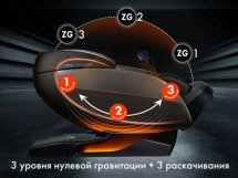 Массажное кресло Fujimo TON PRO LIGHT F888 Шоколад Массажное кресло Fujimo TON PRO LIGHT F888 Шоколад