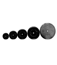 Диск черный пластикат 10 кг V-SPORT