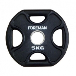 Диск X-Training уретановый FOREMAN FM/UPX-5KG-BK (5 кг), фото 1