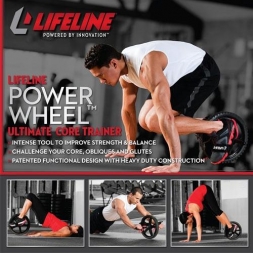 Функциональный ролик Lifeline Fitness Power Wheel, фото 3