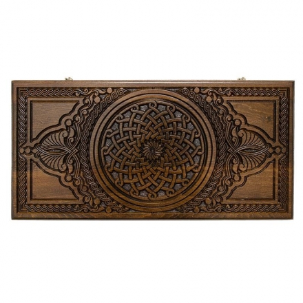 Нарды резные &quot;Армянский узор-3&quot; 60, Haleyan, фото 2