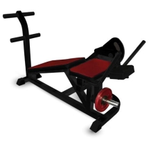 Пресс-машина Barbell МВ 4.14 скручивание (свободные веса) чёрный