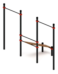 Воркаут 108 красный ВТ 12.14-01, фото 4 Воркаут 108 красный ВТ 12.14-01, фото 4