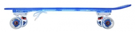 Скейтборд прозрачный Playshion 27″ FS-LS002 со светящимися колесами и декой, фото 9