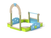 МФ 3.111 Песочница со спойлером и аркой МФ 3.111 Песочница со спойлером и аркой