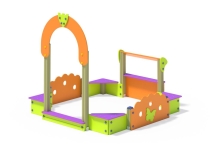 МФ 3.111 Песочница со спойлером и аркой МФ 3.111 Песочница со спойлером и аркой