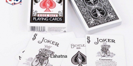 Карты &quot;Bicycle Black Rider Back International Std&quot;, фото 4