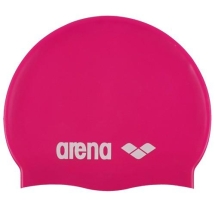 Шапочка для плав. дет. &quot;ARENA Classic Silicone Jr&quot;, арт.9167091, ЯРКО-РОЗОВЫЙ, силикон
