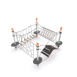 Канатная конструкция для лазания-04.05, фото 2