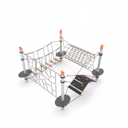 Канатная конструкция для лазания-04.05, фото 2