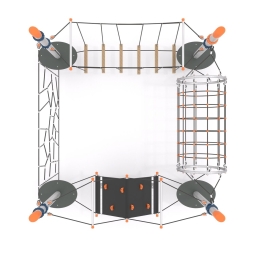 Канатная конструкция для лазания-04.05, фото 4